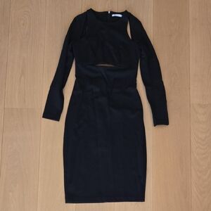 Alexander Wang Black Long Sleeve Dress